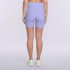 imageMotherhood Maternity Womens Over The Belly Ribbed Biker Pregancy Workout ShortSweet Lavender
