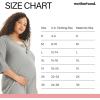 imageMotherhood Maternity Womens Sleep HenleyHeather Grey