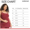 imageMotherhood Maternity Womens Swing Cami ampamp Foldover Pant Lounge Set Breastfeeding SleepwearPurple Potion