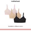 imageMotherhood Maternity Womens Wireless Micro Bra Pregnancy with Nursing ClipsBlack