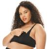 imageMotherhood Maternity Womens Wireless Micro Bra Pregnancy with Nursing ClipsBlack