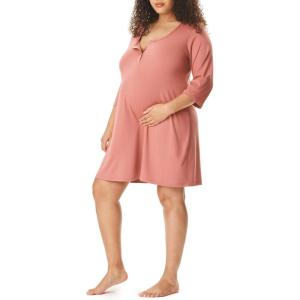 imageMotherhood Maternity Womens Sleep HenleyWithered Rose