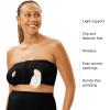 imageMotherhood Maternity Pump Strap HandsFree Pumping Bra Breast Pump Bra for Breastfeeding Pumps for WomenCore Black