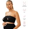 imageMotherhood Maternity Pump Strap HandsFree Pumping Bra Breast Pump Bra for Breastfeeding Pumps for WomenCore Black