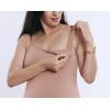 imageMotherhood Maternity Womens Clip Down Nursing Tank Top Cami with Adjustable Straps for BreastfeedingBrush