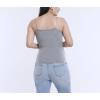 imageMotherhood Maternity Womens Clip Down Nursing Tank Top Cami with Adjustable Straps for BreastfeedingHeather Grey
