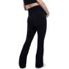 imageMotherhood Maternity Womens Essential Full Length Secret Fit Over The Belly Flare Pregnancy LeggingBlack