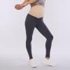 imageMotherhood Maternity Womens Essential Stretch Full Length Secret Fit Over The Belly Pregnancy Legging2 PackBlackAsphalt