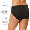 imageMotherhood Maternity Womens Foldover Brief Panty 3PackHeather GreyEssential NudeCore Black