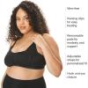 imageMotherhood Maternity Womens Hands Free Pumping Seamless Clip Down Nursing Bra for BreastfeedingBlack