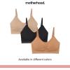 imageMotherhood Maternity Womens Hands Free Pumping Seamless Clip Down Nursing Bra for BreastfeedingCaramel