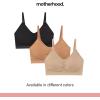 imageMotherhood Maternity Womens Hands Free Pumping Seamless Clip Down Nursing Bra for BreastfeedingEssential Nude