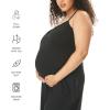 imageMotherhood Maternity Womens Lounge RomperCore Black