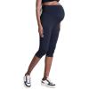 imageMotherhood Maternity Womens Over The Belly Active Capri Pregnancy LeggingBlack