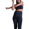imageMotherhood Maternity Womens Over The Belly Active Capri Pregnancy LeggingBlack