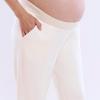 imageMotherhood Maternity Womens Scuba Underbelly Pregnancy Pocket Jogger SweatpantWinter White