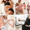 imageMotherhood Maternity Womens Seamless Postpartum Shaper Panty Belly Support Underwear 2PackCore Black Essential Nude