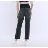 imageMotherhood Maternity Womens Secret Fit Over The Belly Slim Straight Leg Pregnancy JeansBlack Stone Wash