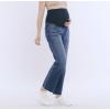 imageMotherhood Maternity Womens Secret Fit Over The Belly Slim Straight Leg Pregnancy JeansMedium Wash