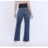 imageMotherhood Maternity Womens Secret Fit Over The Belly Slim Straight Leg Pregnancy JeansMedium Wash