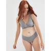 imageMotherhood Maternity Womens Soft Cotton Spandex Wrap Front Maternity ampamp Nursing Sleep Bralette Bra S3xGrey 1 Pack