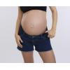 imageMotherhood Maternity Womens Under The Belly Cutoff Denim Pregnancy ShortDark Wash