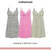 imageMotherhood Maternity Womens Wrap Neck ChemisePerfect Line Coconut Milk With Core Black