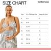 imageMotherhood Maternity Womens Wrap Neck ChemisePerfect Line Coconut Milk With Core Black