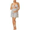 imageMotherhood Maternity Womens Wrap Neck ChemisePerfect Line Coconut Milk With Core Black