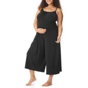 imageMotherhood Maternity Womens Lounge RomperCore Black