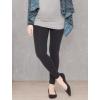 imageMotherhood Maternity Womens Essential Stretch Full Length Secret Fit Over The Belly Pregnancy LeggingBlack