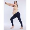 imageMotherhood Maternity Womens Essential Stretch Full Length Secret Fit Over The Belly Pregnancy LeggingNavy