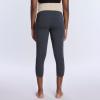 imageMotherhood Maternity Womens Essential Stretch Secret Fit Over The Belly Pregnancy Crop Capri LeggingCharcoal
