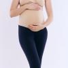 imageMotherhood Maternity Womens Essential Stretch Secret Fit Over The Belly Pregnancy Crop Capri LeggingNavy