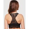 imageMotherhood Maternity Womens Lace Racerback Nursing Sleep BraletteBlack