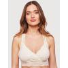 imageMotherhood Maternity Womens Lace Racerback Nursing Sleep BraletteEgret