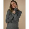 imageMotherhood Maternity Womens Lift Up Nursing Hoodie for BreastfeedingBlackGrey Spacedye