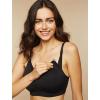 imageMotherhood Maternity Womens Seamless Clip Down Nursing Bra Machine Washable Sizes S3X Available in 1 ampamp 2 PacksBlack 1 Pack