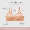 imageMotherhood Maternity Womens Seamless Clip Down Nursing Bra Machine Washable Sizes S3X Available in 1 ampamp 2 PacksGrey 1 Pack