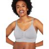 imageMotherhood Maternity Womens Seamless Clip Down Nursing Bra Machine Washable Sizes S3X Available in 1 ampamp 2 PacksGrey 1 Pack