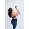 imageMotherhood Maternity Womens Seamless Clip Down Nursing Bra Machine Washable Sizes S3X Available in 1 ampamp 2 PacksGrey Space Dye 1 Pack
