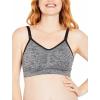 imageMotherhood Maternity Womens Seamless Clip Down Nursing Bra Machine Washable Sizes S3X Available in 1 ampamp 2 PacksGrey Space Dye 1 Pack