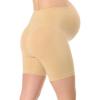 imageMotherhood Maternity Womens Shapewear Underwear Mid Thigh Over the Belly Seamless Support Shaper PantyNude