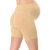 imageMotherhood Maternity Womens Shapewear Underwear Mid Thigh Over the Belly Seamless Support Shaper PantyNude