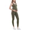 imageMotherhood Maternity Womens Active Bodysuit Unitard Pregnancy JumpsuitDeep Depths