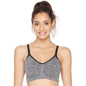 imageMotherhood Maternity Womens Seamless Clip Down Nursing BraGrey Space Dye