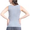 imageMotherhood Maternity Womens Side Ruched Scoop Neck Pregnancy Tank TopHeather Grey