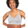 imageMotherhood Maternity Womens Wireless Clip Down Seamless Nursing Bra 1 and 2 PacksGrey 1 Pack