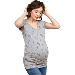 imageMotherhood Maternity Womens Maternity Tossed FloralGrey