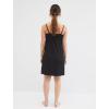 imageMotherhood Maternity Womens Lace Trim Clip Down Nursing Nightgown ampamp Lounge Dress for BreastfeedingBlack